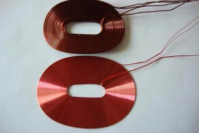 China Super Fine Enameled Magnet Wire , 0.012 - 0.8mm Enameled Wire For Voice Coils for sale