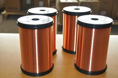 China Polyesterimide Enameled Copper Wire Insulated Type For Transformers / Motors for sale