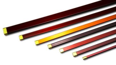Chine Coutume 0,05 - 1,00 millimètres de fil plat de câblage cuivre Ultrafine ont émaillé le fil rectangulaire à vendre