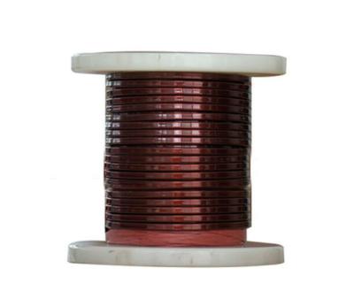 China SWG 1 mm Rectangular Copper Wire , Enameled Copper Magnet Wire For Electrical Motors for sale
