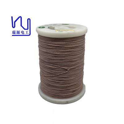 China 0.05mm*330 Nylon Served Copper Litz Wire para Enrolamento de Transformador / Motor à venda