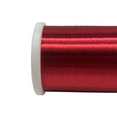 China Awg 44 Gauge Enamelled Copper Wire Class 155 Super Thin For Watch Coil for sale