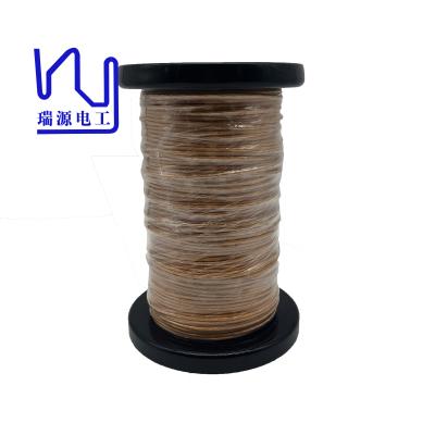 Chine 0.1mm * 250 Tiw-B Enamel Coated Magnet Wire Solderable Triple Insulated Litz à vendre