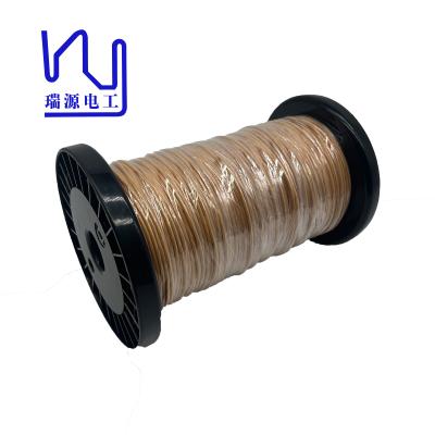 China Class B / F Triple Insulated Wire Copper Litz Wire Self Bonding 24 Awg zu verkaufen