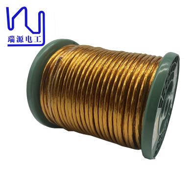 China 120 filamentos 0,4 mm Film Winding Copper Taped Litz Wire para transformador à venda