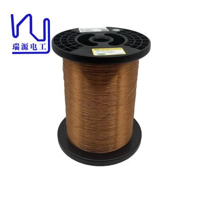 China Hot Air Alcohol 0.35mm Self Bonding Copper Wire Polyurethane Covered Enameled for sale