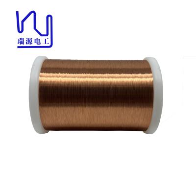 China Conductor sólido de alambre de cobre esmaltado de 0,012 mm-0,10 mm UEW personalizado en venta