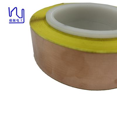 China 0.08mm*38mm Copper Foil Tape Single-sided Adhesive copper foil for sale
