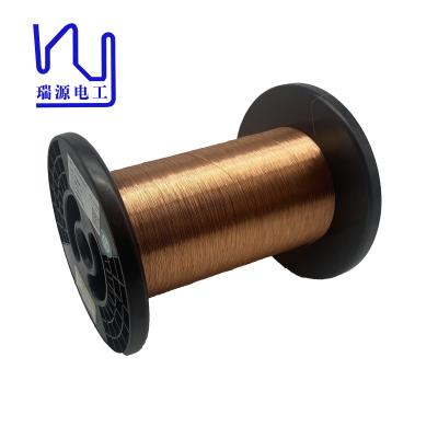 China 2UEW155 0.22mm Solderable Enameled Copper Wire Solid Conductor à venda