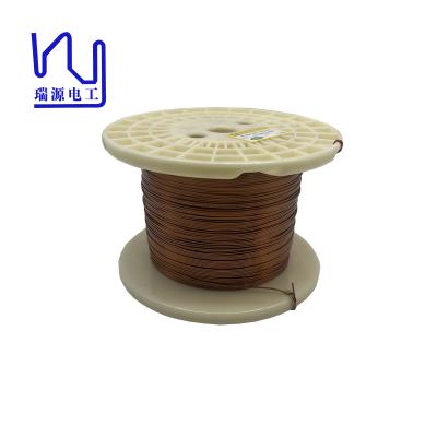 China Polyamideimida 220 1,1 mm alambre de cobre enamelado plano Rectangular alambre de enrollamiento aislado en venta
