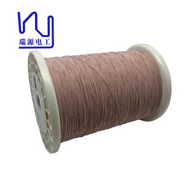 China Voltado UEW aislado de cobre Litz alambre 20 hebras de 0,1 mm de alambre único chaqueta de seda 155.C en venta