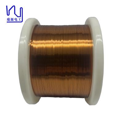 China Durability Insulated Copper Wire Rectangular Shape 1mmx0.25mm ROHS/UL/SGS Certified en venta