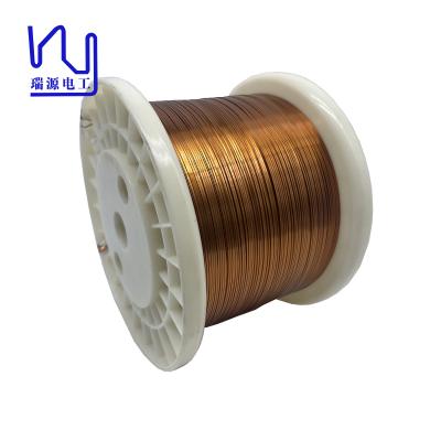 중국 Certified Solid Rectangular Copper Wire AIW Insulation 1mm x 0.25mm 220℃ Industrial/Commercial 판매용