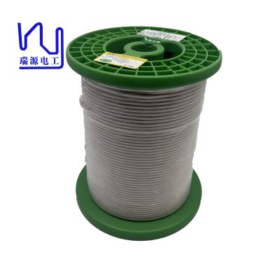 China 155C Temperatura nominal de seda cubierta de alambre Litz de cobre Litz alambre con chaqueta de seda de nylon Dacron en venta