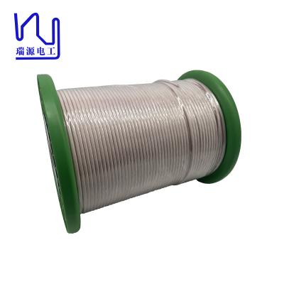 China Conductor de cobre de grado profesional Litz Wire 2700V Voltado de ruptura Dacron/Nylon/Silt Jacket en venta