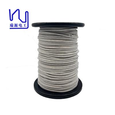 China Cable de cobre con chaleco de seda 460 hebras 0.1mm Conductor de cobre 155.C Temperatura nominal en venta