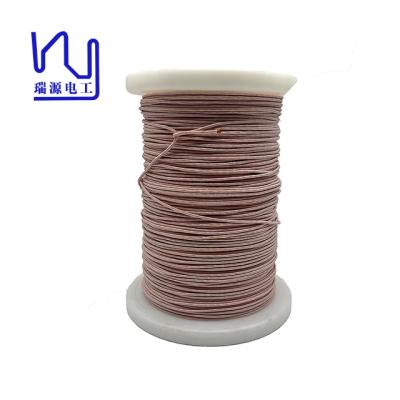Cina Silver nylon served litz wire Ultra Fine 0.071mm Single Wire for Superior Connectivity in vendita