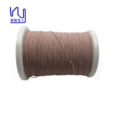 China 40AWG 0.08mmX105 Nylon Serving Litz Wire For HF Transformer for sale