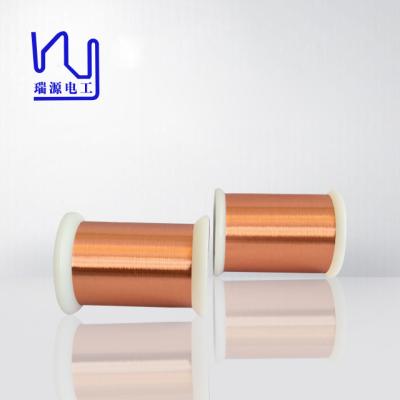 China motor esmaltado 0.08mm do fio Calibre de diâmetro de fios 2uew155 40 que enrola o sólido de cobre isolado à venda