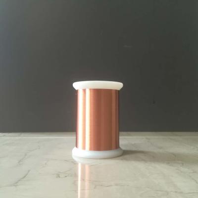中国 Awg 49の0.026の超微粉は磁気銅線Soderableにエナメルを塗った 販売のため