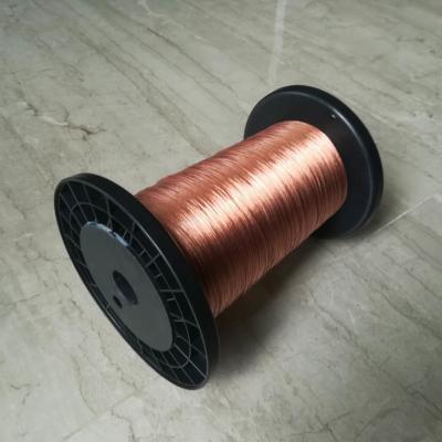 China 0.07mm X 119 Strands Twisted Copper Litz Wire High Frequency Enameled For Transformer zu verkaufen