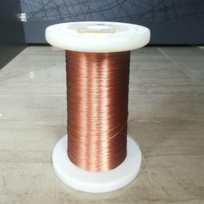 中国 Custom Insulated Uew Litz Copper Wire Twisted High Frequency 0.1mm 販売のため