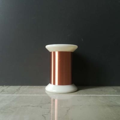 中国 0.016mm Ultrafine Enameled Copper Wire Polyurethane Insulation For Speaker 販売のため