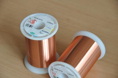 Китай Thin 0.02mm Super Enamelled Copper Wire Uew155 For Micro Electronic Equipment продается
