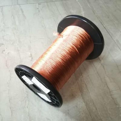 China Cables de cableado personalizado 0.07mm X 200 Cables de cobre Litz para transformador de alta frecuencia en venta