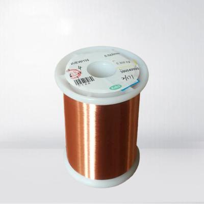 中国 超微粉は変圧器/リレーのための銅線の銅の磁石ワイヤーにエナメルを塗った 販売のため