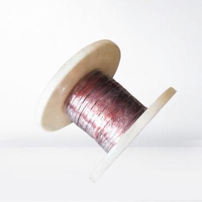 China EI / AIW 220 5.00 * 0.30 mm Enamelled Copper Magnet Wire Ultra Thin For Notebook Coil for sale