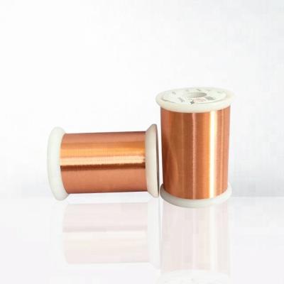 China Fios magnéticos de cobre revestidos com esmalte 0,012 mm Classe térmica superfina 155 Para transformador à venda