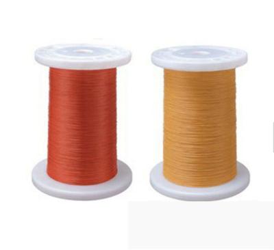 China TIW Wire Triple Insulated Copper Wire Size 0.75mm Yellow Color for sale