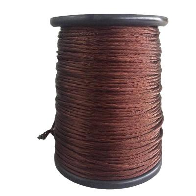 China 6kv 0.8 X 96 Class 220 High Frequency Copper Litz Wire High Temperature Enameled Copper Wire for sale