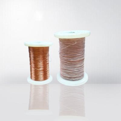 China AWG 44 - 24 calibra el alambre cubierto de seda de alta frecuencia esmaltado ultra fino de Litz del alambre en venta