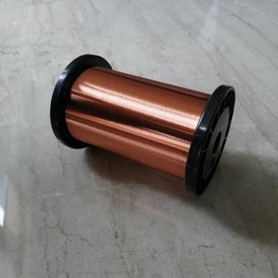 China AWG aislamiento de enlace del poliéster de Solderable del uno mismo del alambre de cobre del uno mismo de 20 - de 56 Uew para la bobina en venta