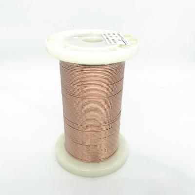 China Pet Film 120 Degree Mylar Copper Litz Wire Stranded Enameled for sale