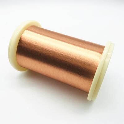 China Fio de cobre do esmalte Calibre de diâmetro de fios 0.056mm do ímã 43 do poliuretano para bobinas do recolhimento do começo da guitarra à venda