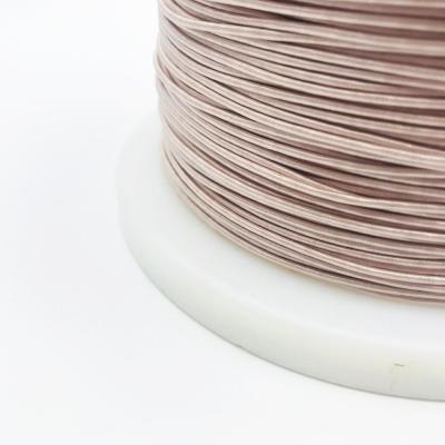 China 0.08mm * 270 Stranded Wire Self Bonding Dacron Cover Copper Litz Wire for sale