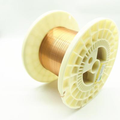 中国 UEW 180巻上げのための極度の薄い1.2mmの磁石の銅の平らなワイヤー 販売のため