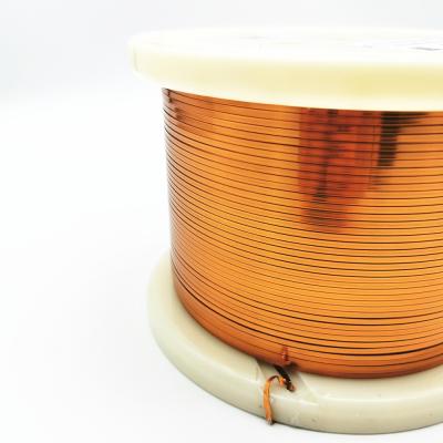 China Super Thin 0.2mm Amide Imide Flat Copper Magnet Wire for sale