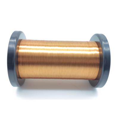 China 2uew 155 / 180 0.05mm High Temp Magnet Wire Polyurethane Enameled Copper for sale