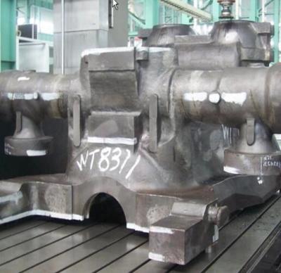 China steel casting for valve body ,pump body,impeller, minning spare parts,transimission box for sale
