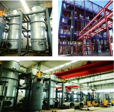 Chine Small Scale Biodiesel Plant Machinery Acid Catalyzed Base Catalyzed à vendre
