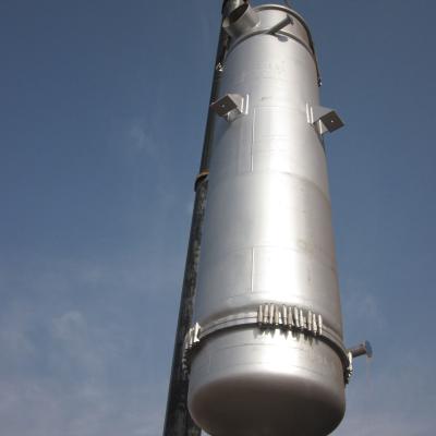 China Steam Hot Oil Vacuum Thin Film Evaporator Distillation Equipment for sale