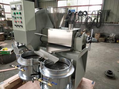 China Black Sesame Seeds Press Machine 4kw Cold Press Extraction for sale