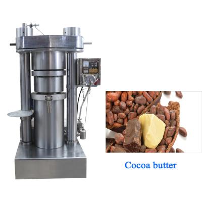 China Lewin Hydraulic High Oil Yield Cocoa Butter Oil Line Cocoa Butter Oil Machine for sale