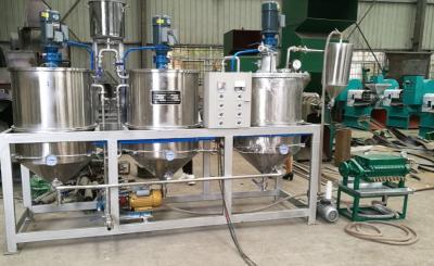 China Professional Sunflower Oil Refining Machine , Edible Oil Extraction Machine for sale