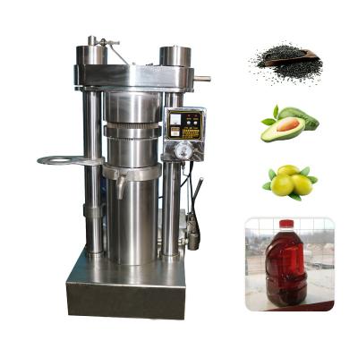 China 6YY - 230A Hydraulic Oil Press Machine , Olive Oil Processing Machine With Adjustable Temperature for sale