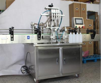 China Stainless Steel Automatic Liquid Filling Machine , 500W Edible Oil Filling Machine for sale
